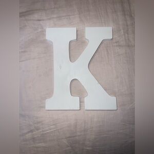 Hobby Lobby Bundle of 8 White Wood Letters Home Decor